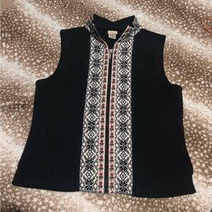 L.L. Bean Women's Black Vest